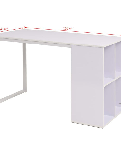 Загрузите изображение в средство просмотра галереи, Birou de scris, 120 x 60 x 75 cm, alb Lando - Lando
