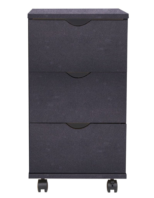 Încărcați imaginea în vizualizatorul Galerie, Dulap cu sertare, 33 x 45 x 60 cm, negru - Lando
