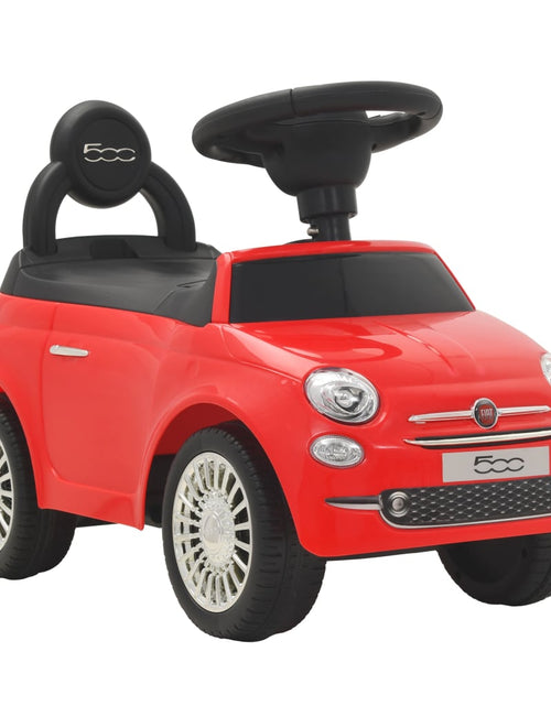 Încărcați imaginea în vizualizatorul Galerie, Mașinuță fără pedale Fiat 500 roșu Lando - Lando

