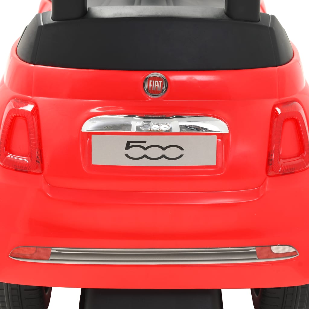Mașinuță fără pedale Fiat 500 roșu Lando - Lando