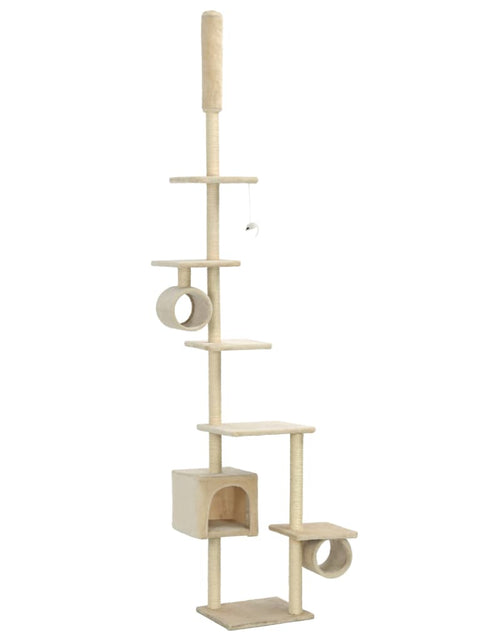 Încărcați imaginea în vizualizatorul Galerie, Ansamblu pisici, stâlpi funie sisal 260 cm, Bej Lando - Lando
