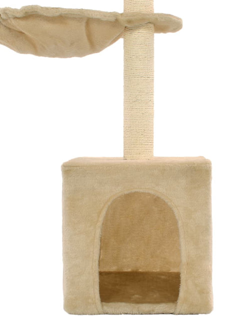 Încărcați imaginea în vizualizatorul Galerie, Ansamblu pisici, stâlpi funie de sisal, 105 cm, bej Lando - Lando
