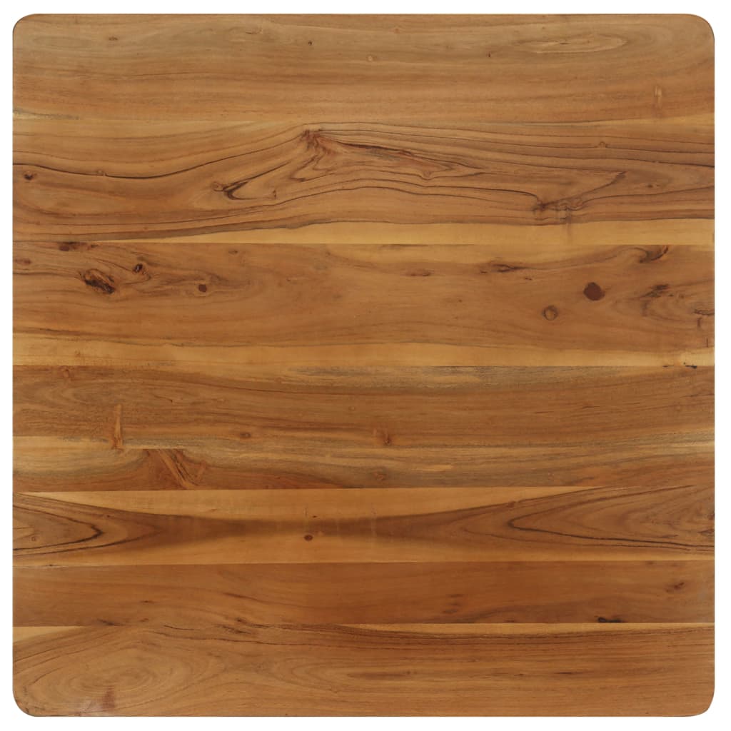 Masă de bucătărie, lemn masiv de acacia, 75 x 75 x 76 cm - Lando
