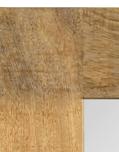 Загрузите изображение в средство просмотра галереи, Oglindă, lemn masiv de mango, 50 x 50 cm Lando - Lando
