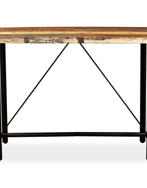 Загрузите изображение в средство просмотра галереи, Set mobilier de bar, 7 piese, lemn masiv reciclat - Lando
