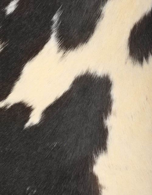 Încărcați imaginea în vizualizatorul Galerie, Scaun fluture, negru și alb, piele naturală de capră Lando - Lando

