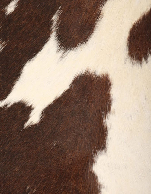 Загрузите изображение в средство просмотра галереи, Scaun fluture, maro și alb, piele naturală de capră Lando - Lando
