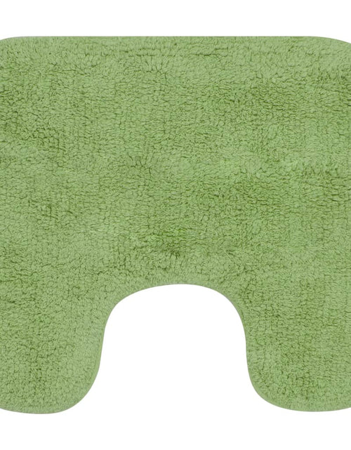 Загрузите изображение в средство просмотра галереи, Set covorașe baie, 2 buc., verde, material textil Lando - Lando
