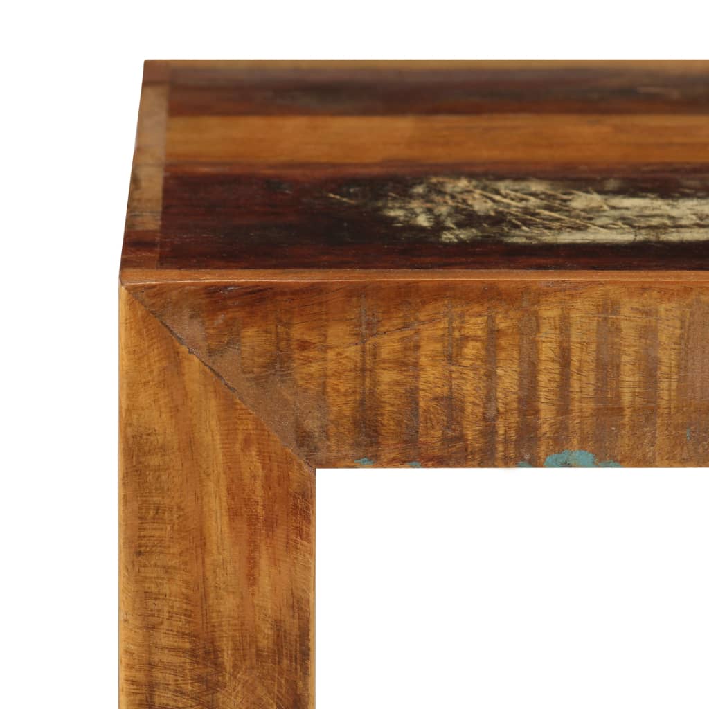 Scaun, 40 x 30 x 40 cm, lemn masiv reciclat Lando - Lando