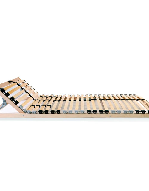Încărcați imaginea în vizualizatorul Galerie, Bază de pat cu șipci, 28 șipci, 7 zone, 70 x 200 cm - Lando
