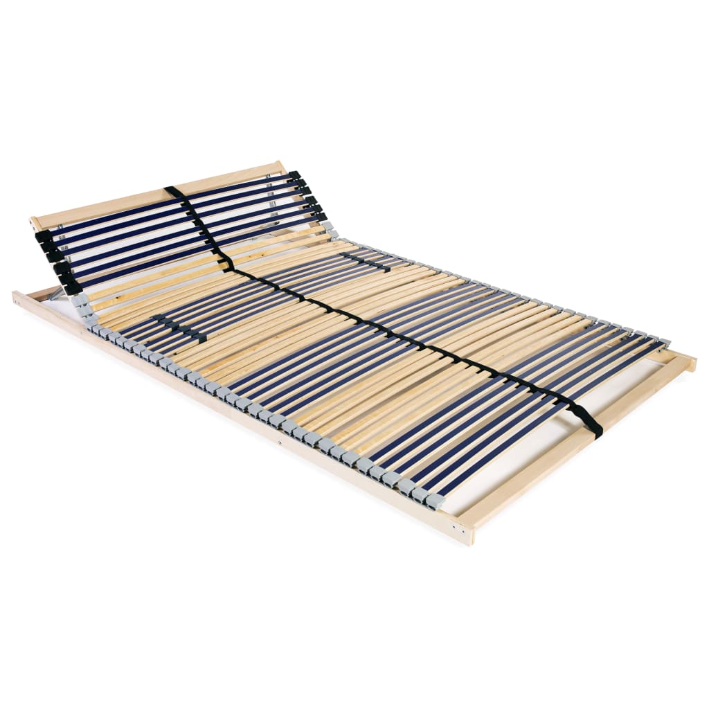 Bază de pat cu șipci, 42 șipci, 7 zone, 100 x 200 cm - Lando