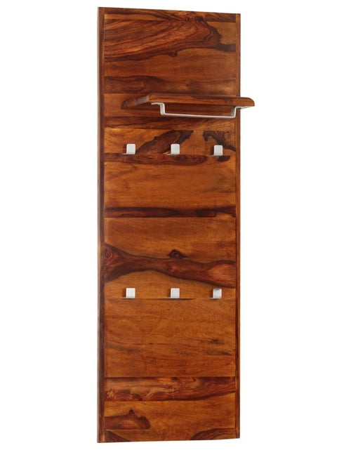 Încărcați imaginea în vizualizatorul Galerie, Cuier haine, 118 x 40 cm, lemn masiv de palisandru - Lando
