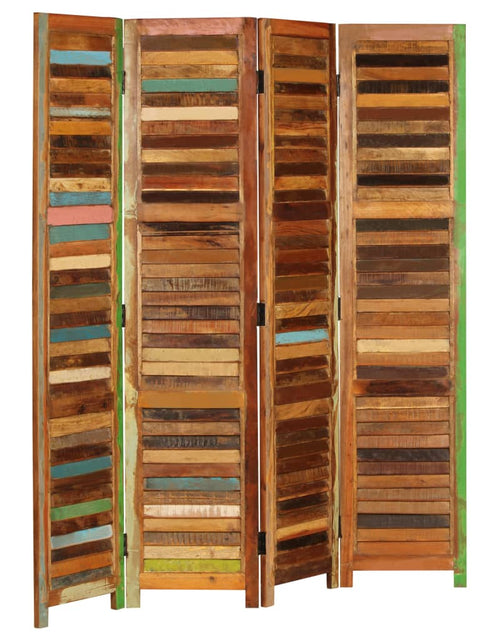 Încărcați imaginea în vizualizatorul Galerie, Paravan de cameră, 170 cm, lemn masiv reciclat - Lando
