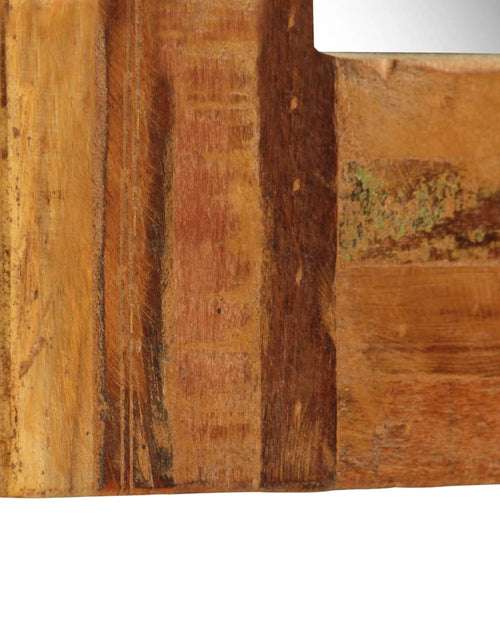 Загрузите изображение в средство просмотра галереи, Oglindă de perete, 60 x 60 cm, lemn masiv reciclat Lando - Lando
