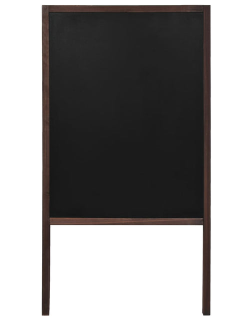 Загрузите изображение в средство просмотра галереи, Tablă neagră cu două fețe, lemn cedru, verticală, 60 x 80 cm Lando - Lando
