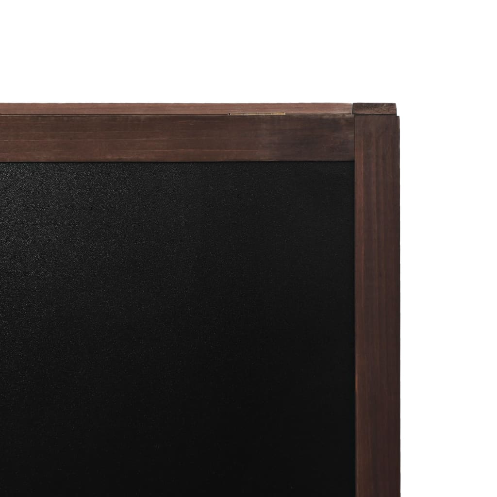 Tablă neagră cu două fețe, lemn cedru, verticală, 60 x 80 cm Lando - Lando