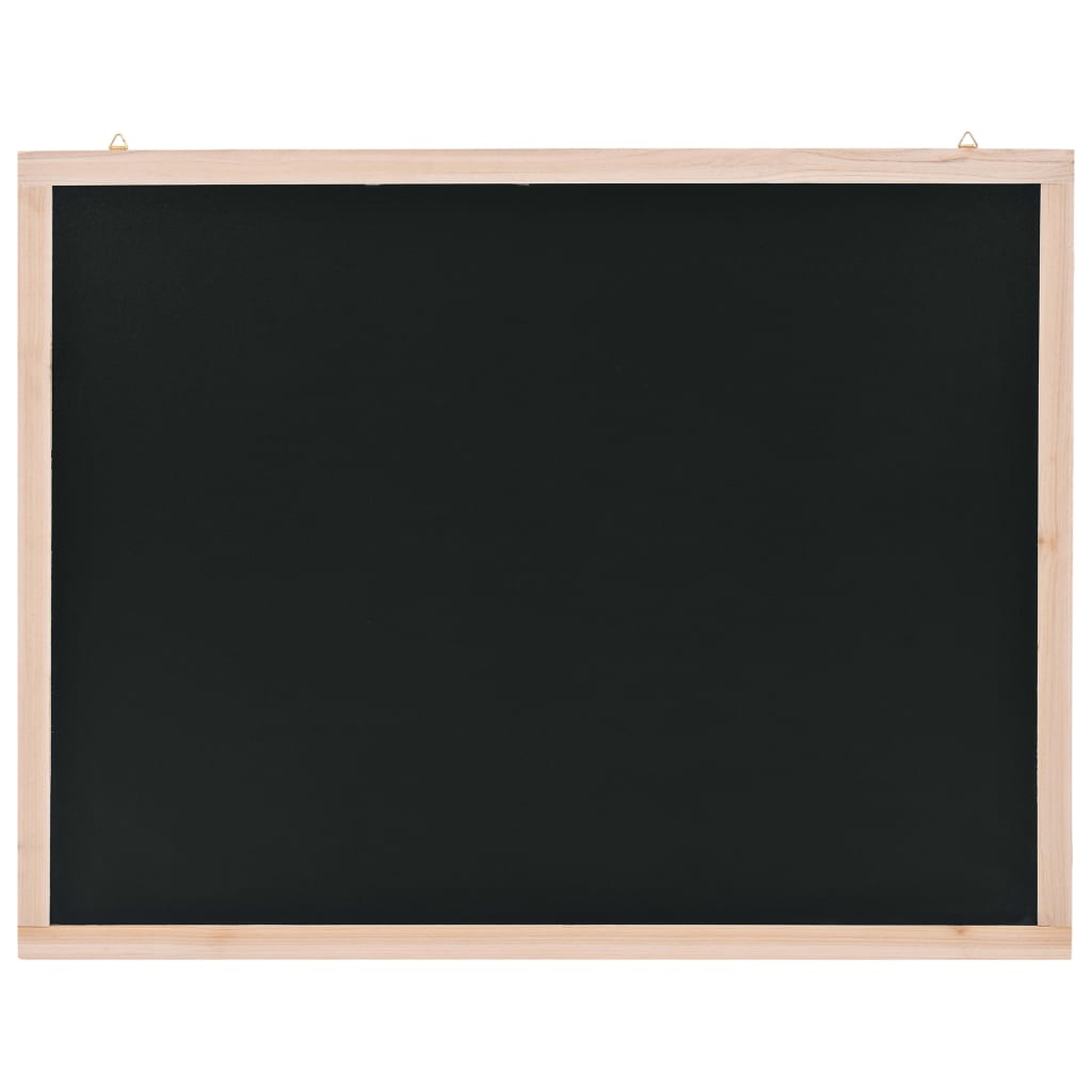 Tablă neagră pentru perete, lemn de cedru, 60 x 80 cm Lando - Lando