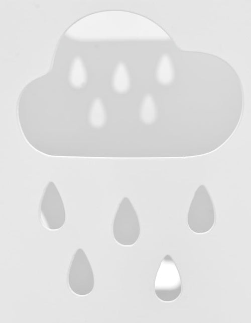 Загрузите изображение в средство просмотра галереи, Suport pentru umbrele, imprimeu umbreluțe, oțel, alb - Lando

