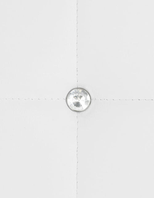 Încărcați imaginea în vizualizatorul Galerie, Scaune de bucătărie, 4 buc., alb, piele ecologică - Lando
