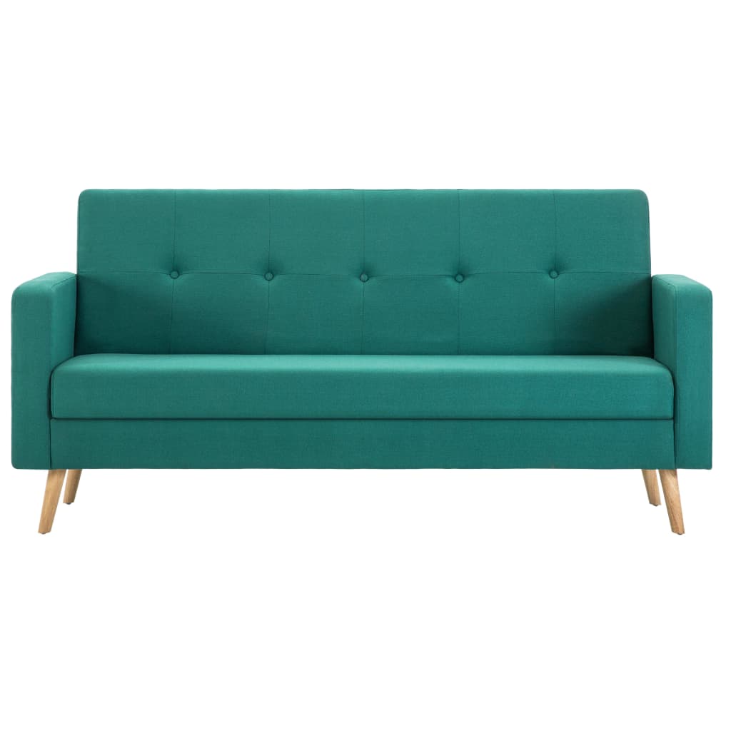 Canapea din material textil verde - Lando