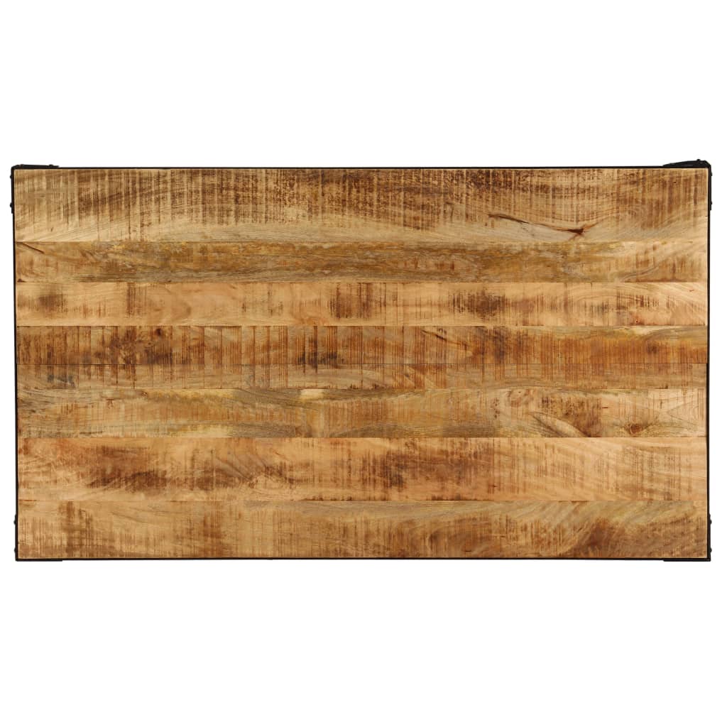 Masă de bucătărie, 140 x 80 x 76 cm, lemn masiv de mango - Lando