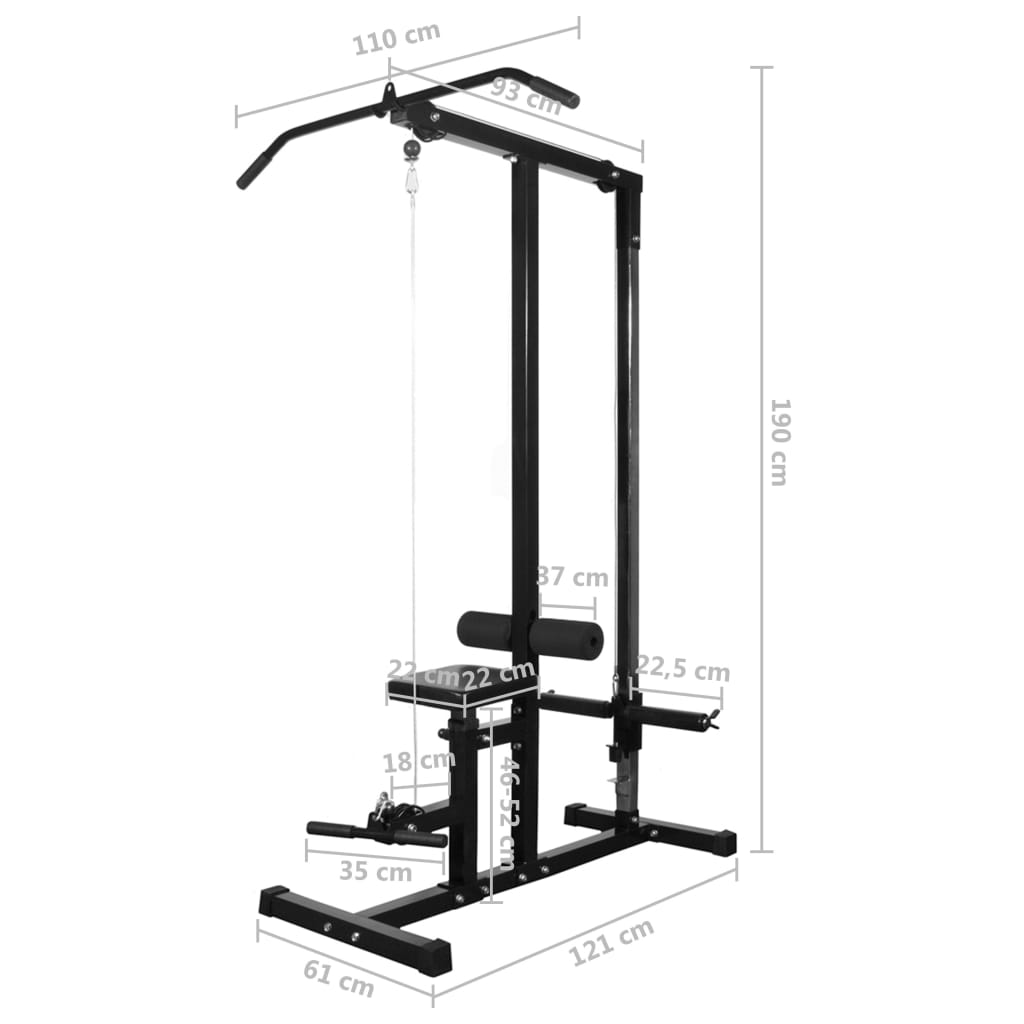 Turn de forță cu set de haltere & gantere 30,5 kg Lando - Lando