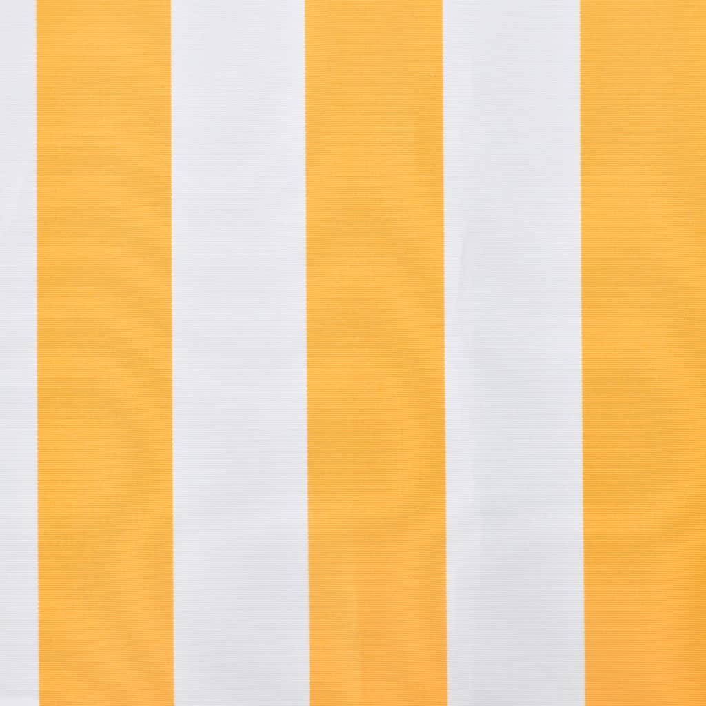 Pânză de copertină, portocaliu și alb, 450 x 300 cm - Lando