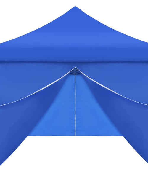 Загрузите изображение в средство просмотра галереи, Cort petrecere pliabil cu 8 pereți laterali, albastru, 3 x 9 m Lando - Lando

