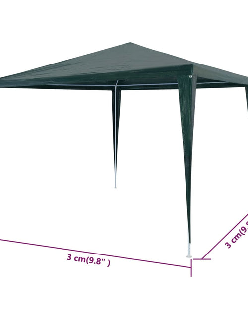 Загрузите изображение в средство просмотра галереи, Cort de petrecere, verde, 3 x 3 m, PE - Lando
