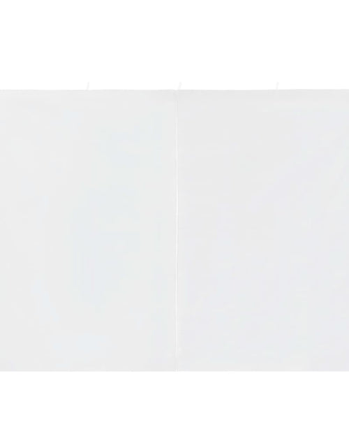 Загрузите изображение в средство просмотра галереи, Perete lateral cort petrecere, 2 buc., alb, PE, cu fermoar Lando - Lando
