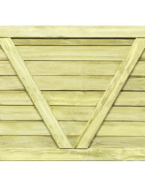 Încărcați imaginea în vizualizatorul Galerie, Poartă de grădină, 75 x 100 cm, lemn de pin tratat Lando - Lando
