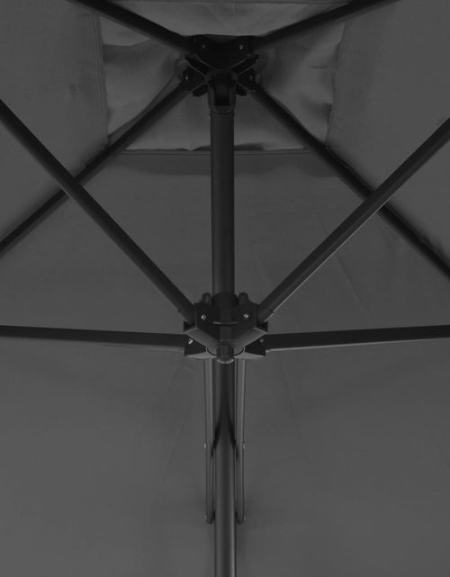 Загрузите изображение в средство просмотра галереи, Umbrelă soare de exterior, stâlp din oțel, antracit, 250x250 cm Lando - Lando
