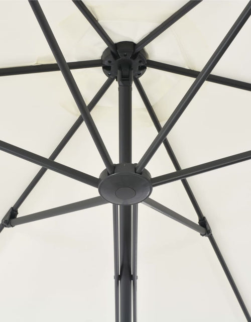 Încărcați imaginea în vizualizatorul Galerie, Umbrelă soare de exterior cu stâlp din oțel, nisipiu, 300 cm - Lando
