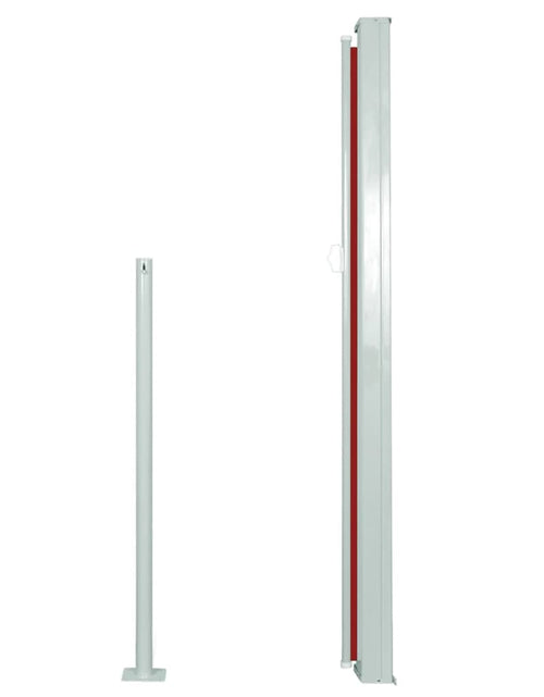 Încărcați imaginea în vizualizatorul Galerie, Copertină laterală retractabilă, roșu, 140x300 cm - Lando
