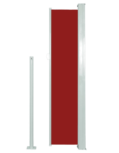 Загрузите изображение в средство просмотра галереи, Copertină laterală retractabilă, roșu, 140x300 cm - Lando
