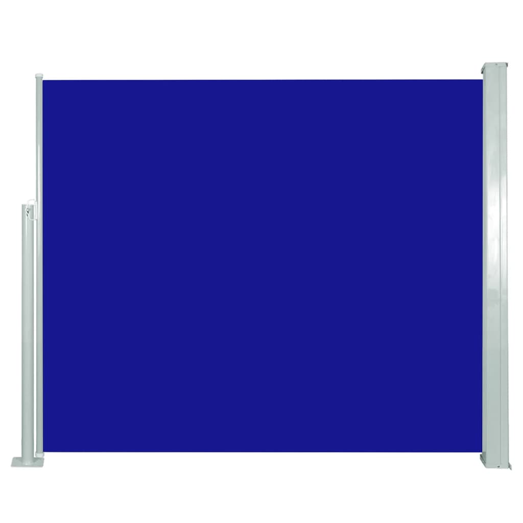 Copertină laterală retractabilă, albastru, 120x300 cm - Lando