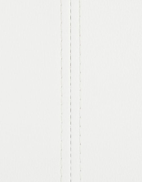 Încărcați imaginea în vizualizatorul Galerie, Scaune de bucătărie consolă, 6 buc., alb, piele ecologică - Lando
