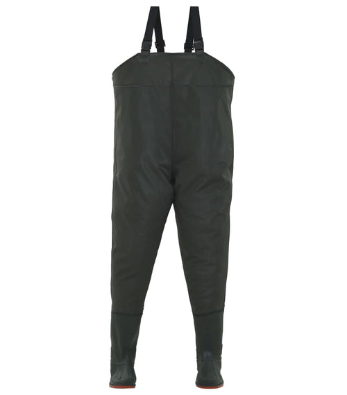 Încărcați imaginea în vizualizatorul Galerie, Lando-Pantaloni de vânătoare cu cizme, verde, mărime 42- lando.md
