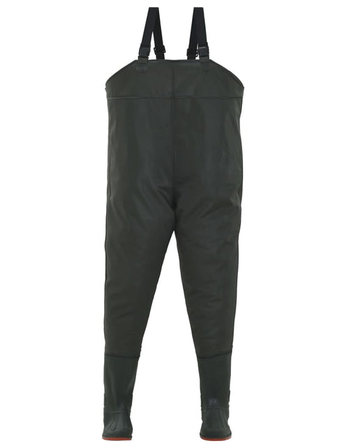Încărcați imaginea în vizualizatorul Galerie, Pantaloni de vânătoare cu cizme, verde, mărime 42 Lando - Lando
