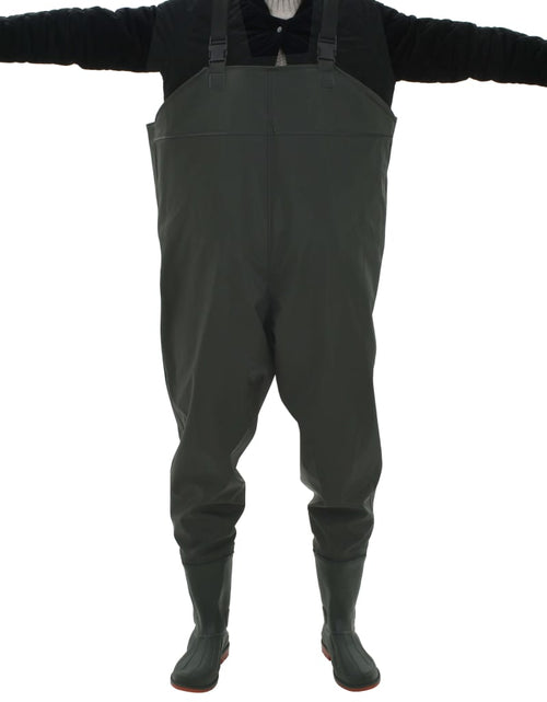 Încărcați imaginea în vizualizatorul Galerie, Pantaloni de vânătoare cu cizme, verde, mărime 42 Lando - Lando
