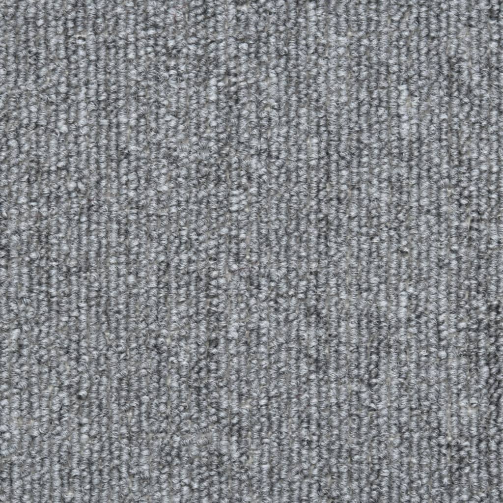 Covorașe de scări, 15 buc, gri deschis, 56 x 17 x 3 cm Lando - Lando