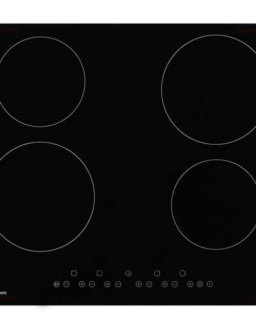 Загрузите изображение в средство просмотра галереи, Plită ceramică cu 4 arzătoare, control tactil, 6000 W Lando - Lando
