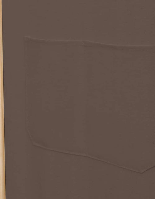 Încărcați imaginea în vizualizatorul Galerie, Paravan de cameră cu 5 panouri maro 200x170x4cm material textil - Lando
