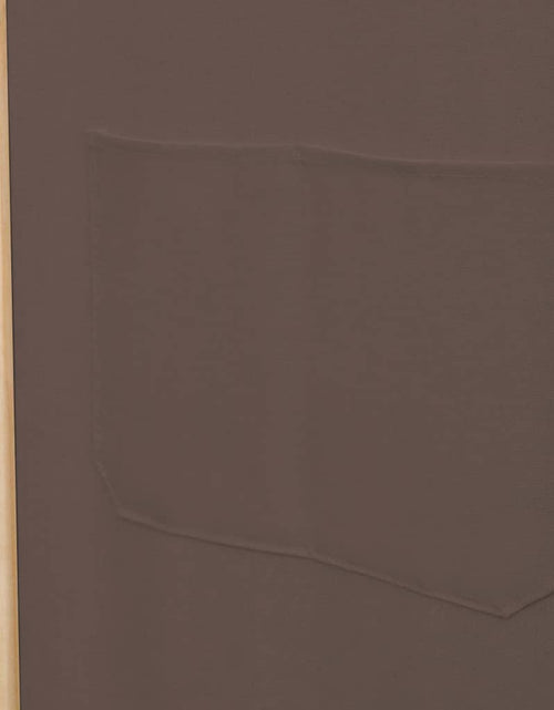 Încărcați imaginea în vizualizatorul Galerie, Paravan cameră cu 6 panouri, maro, 240x170x4cm, material textil - Lando
