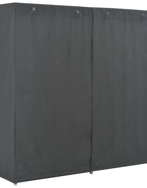 Încărcați imaginea în vizualizatorul Galerie, Șifonier, gri, 173 x 40 x 170 cm, material textil - Lando
