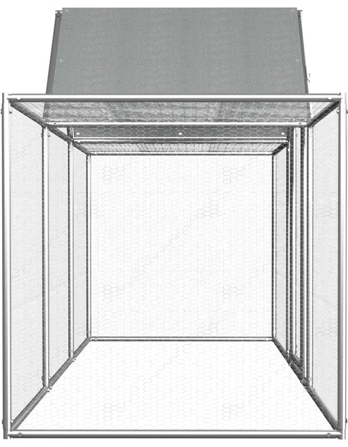 Загрузите изображение в средство просмотра галереи, Coteț pentru păsări, 3 x 1 x 1,5 m, oțel galvanizat Lando - Lando
