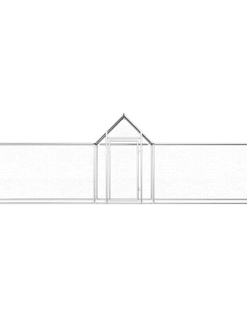 Загрузите изображение в средство просмотра галереи, Coteț pentru păsări, 5 x 1 x 1,5 m, oțel galvanizat Lando - Lando
