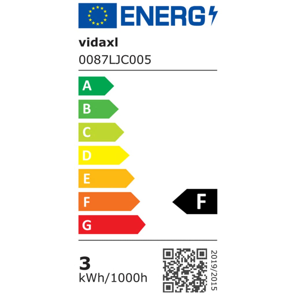 Lămpi de perete LED de exterior, 2 buc., negru, 3 W, pătrat Lando - Lando