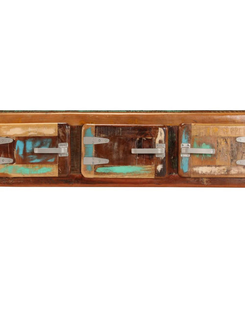 Încărcați imaginea în vizualizatorul Galerie, Comodă TV, 120 x 30 x 37 cm, lemn masiv reciclat Lando - Lando
