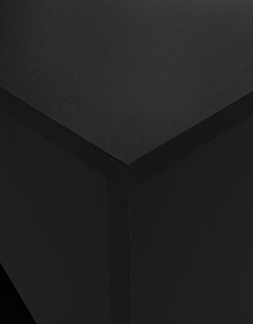 Загрузите изображение в средство просмотра галереи, Masă de bar cu dulap, negru, 115 x 59 x 200 cm - Lando

